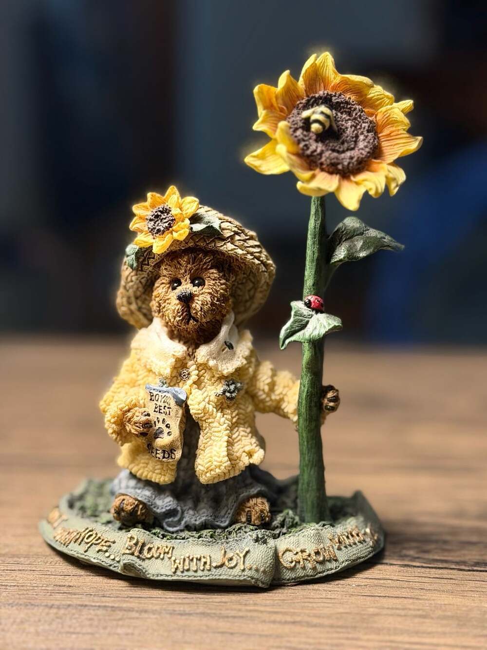 Boyds Bears Blossum B. Berriweather Bloom With Joy Figurine